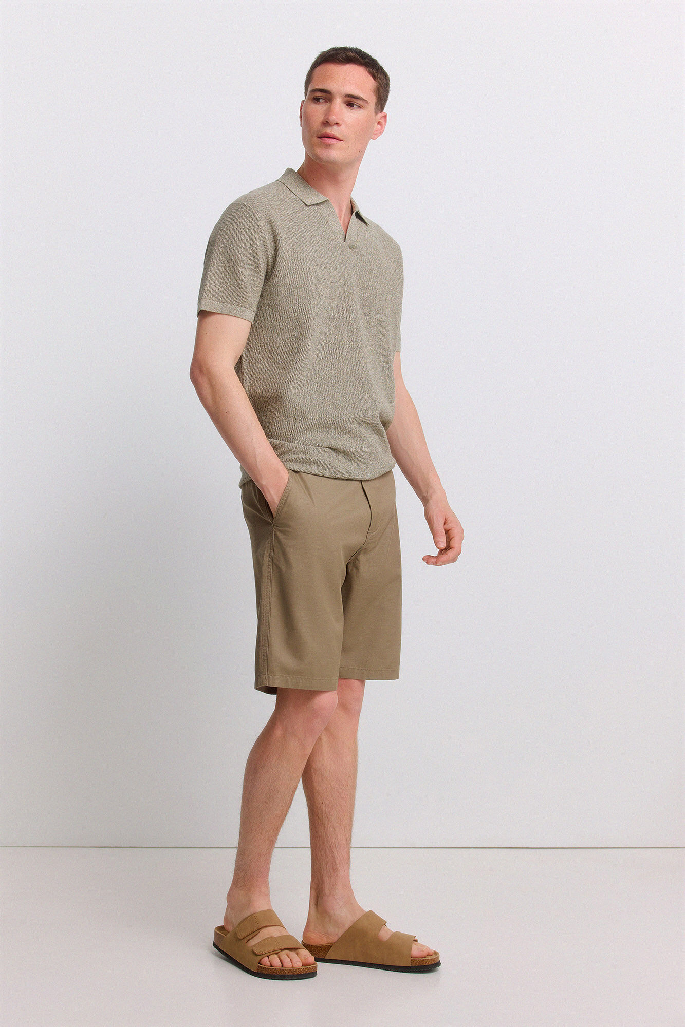 Springfield Bermuda t&eacute;cnica wide & relaxed fit