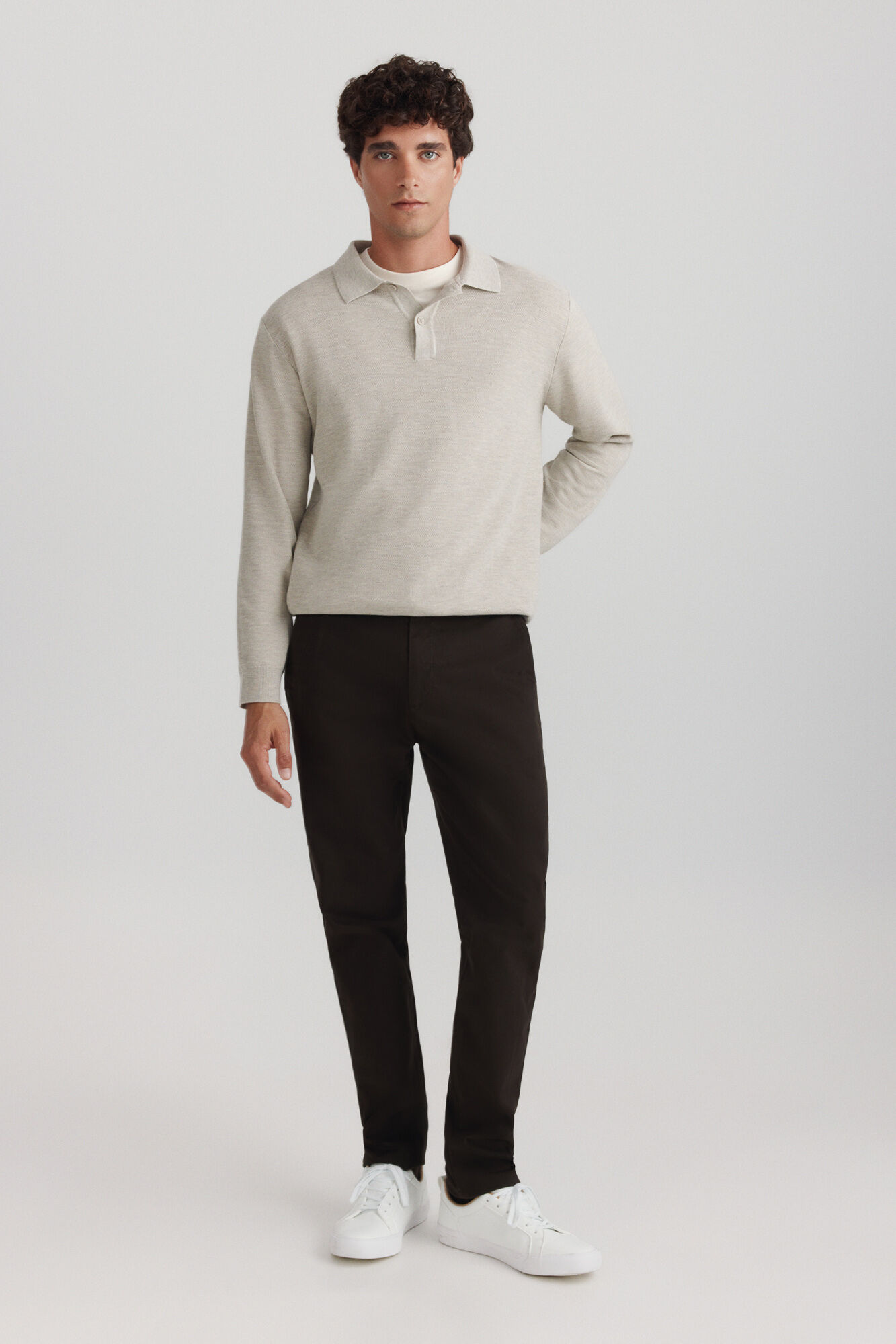 Springfield Pantal&oacute;n chino slim fit