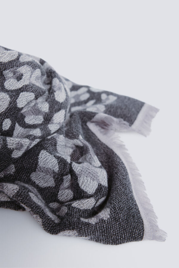 Springfield cachecol com estampado animal cru