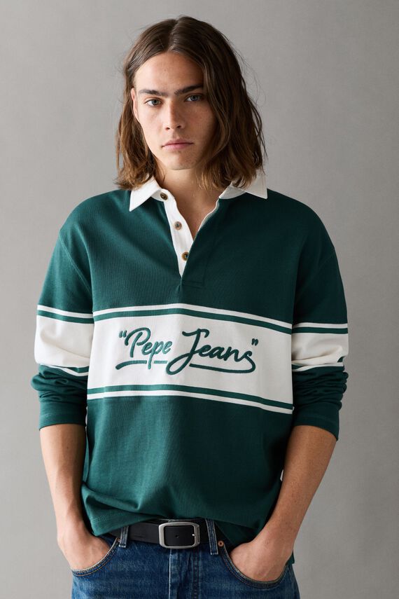 Polo rugby con paneles