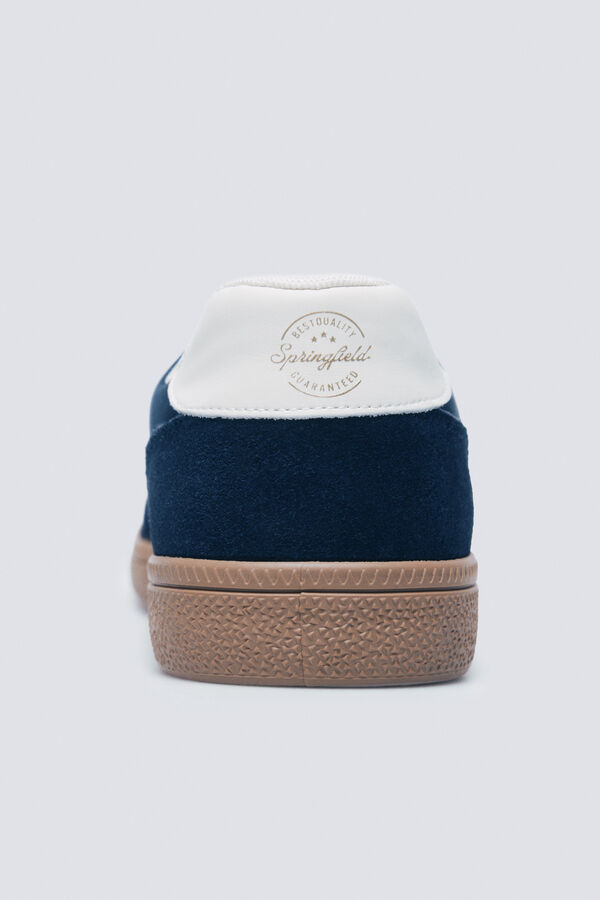 Springfield Zapatilla estilo retro azul