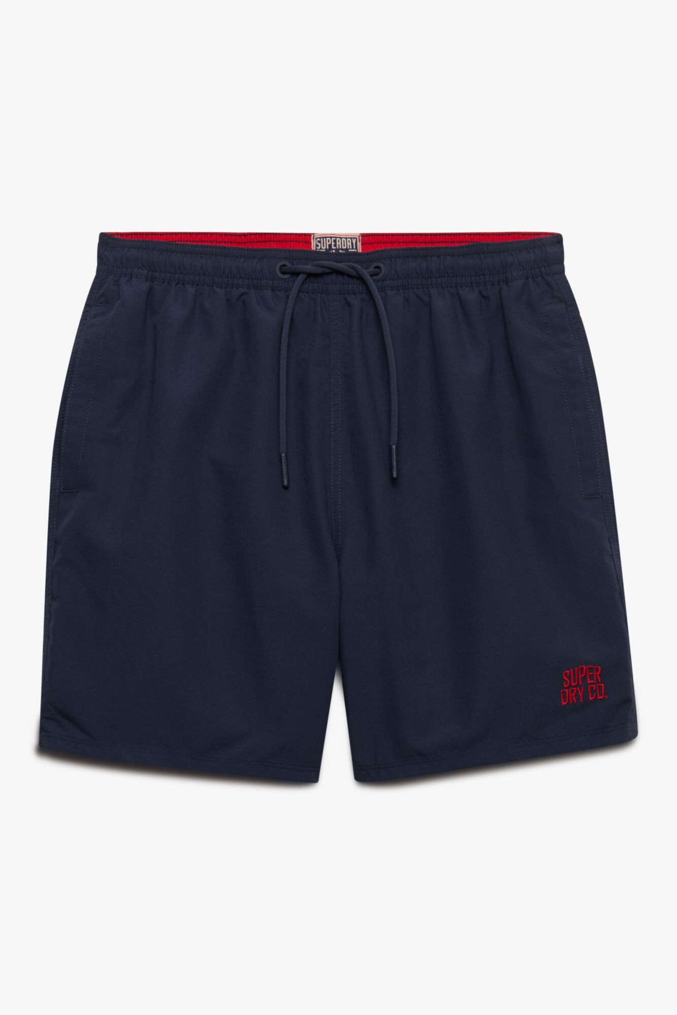 Superdry Fato de banho liso b&aacute;sico com logo
