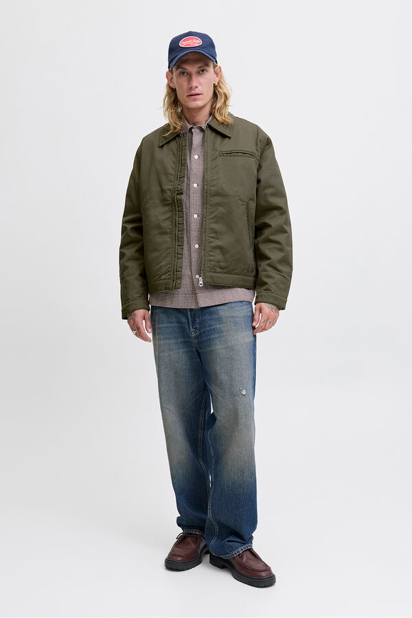 Jack & Jones Aviator jacket green