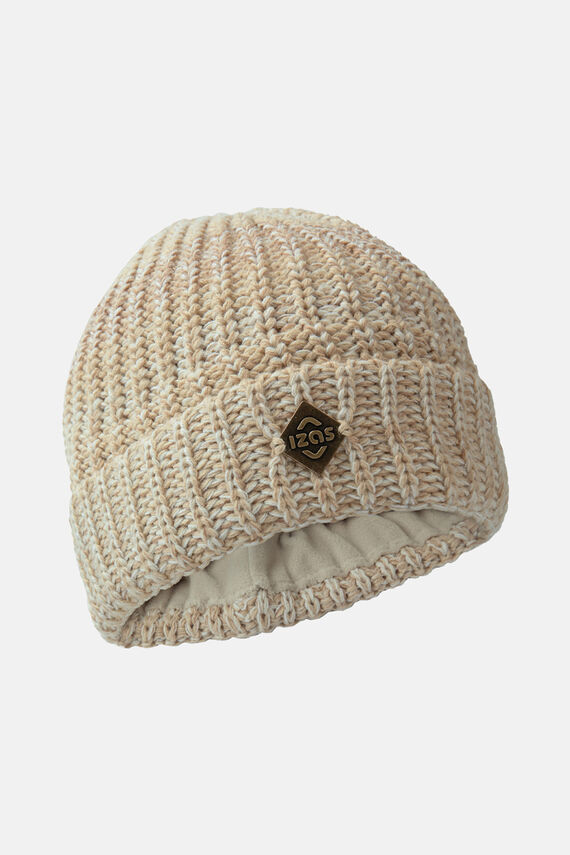 Gorro de punto con forro polar