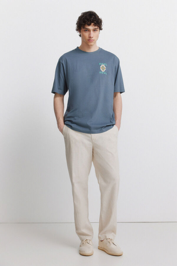 Springfield T-shirt Rbel nativa azul