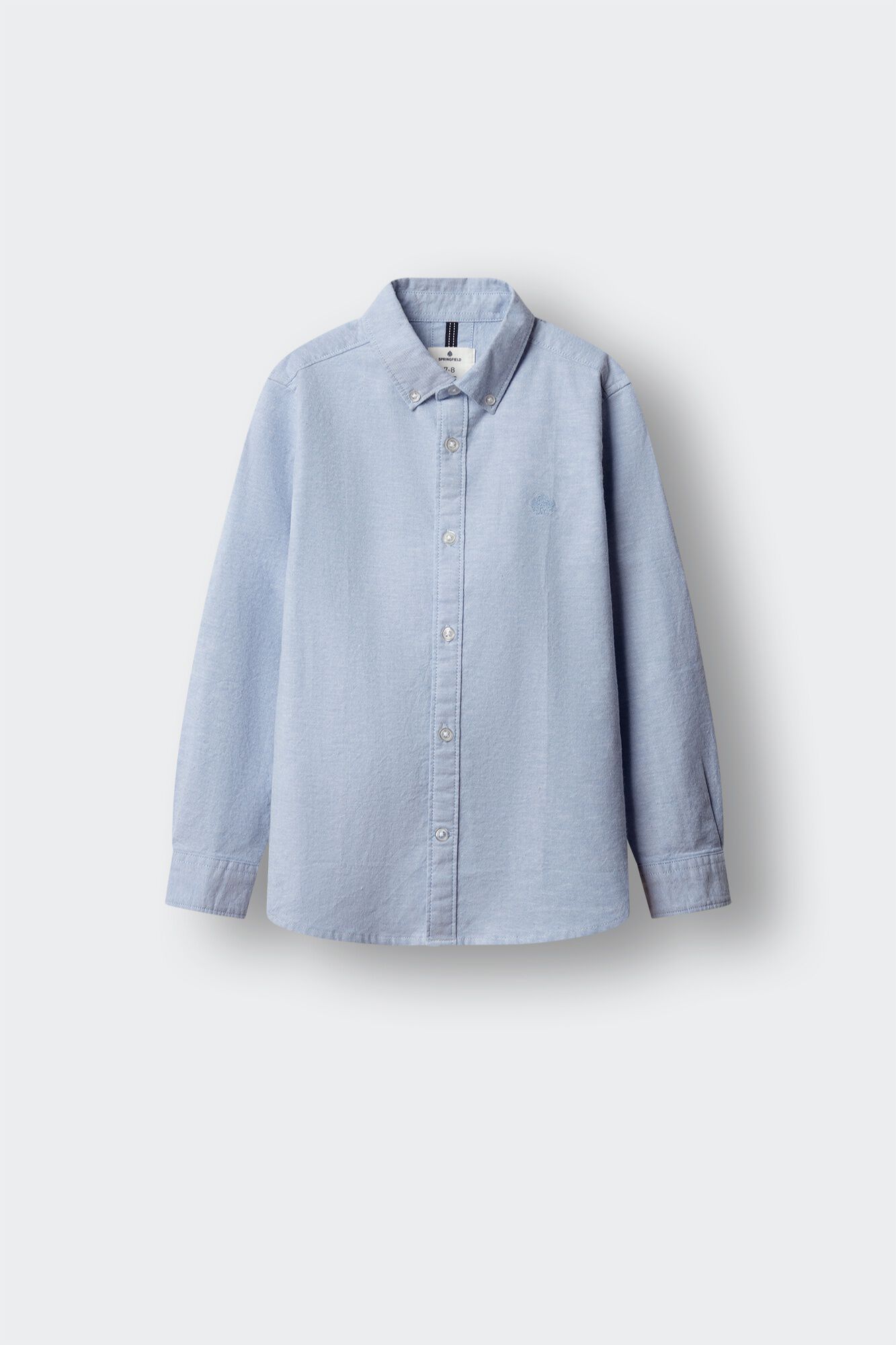 Springfield Kids Camisa Oxford lisa para menino