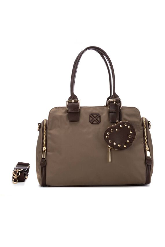 Bolso hombro cremallera y asa