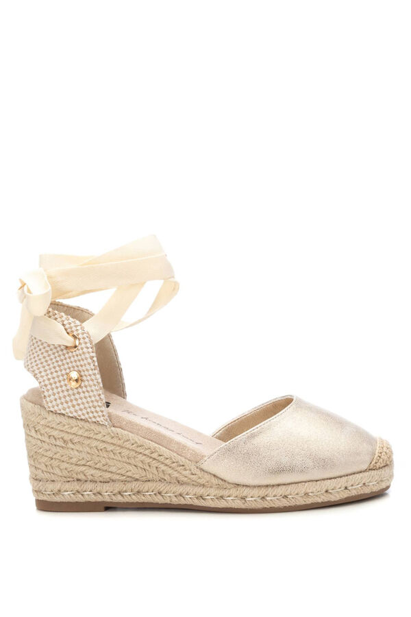 alpargata de mujer tipo valenciana oro Alpargatas de mujer