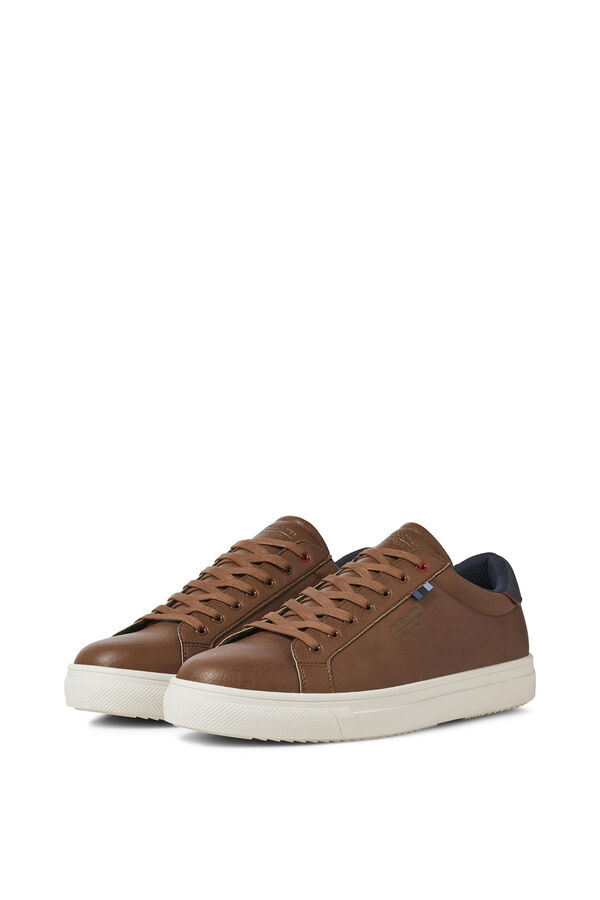 Jack & Jones Tênis de pele sintético cru