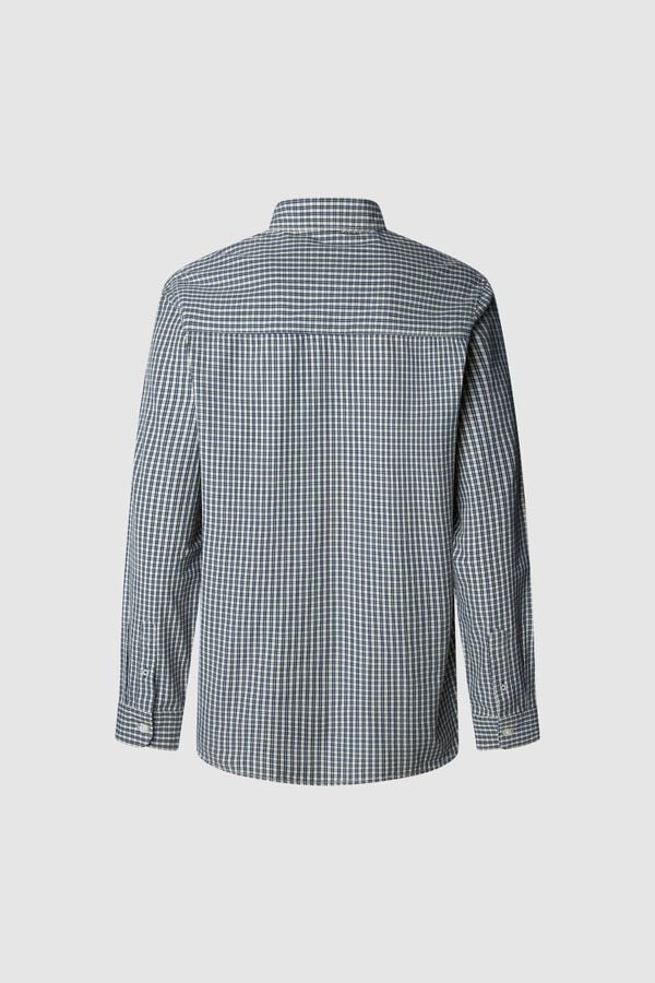Pepe Jeans Regular Fit Plaid Shirt blue
