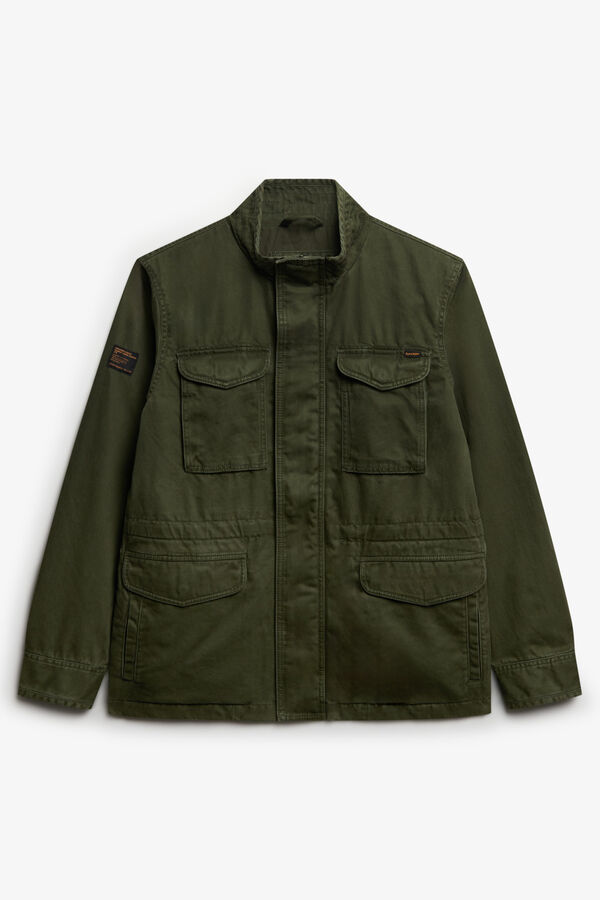 Superdry Blusão militar M65  estampado