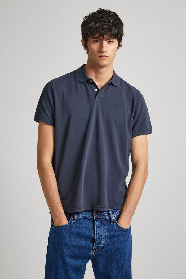 Pepe Jeans Polo Slim Fit Piquet azul