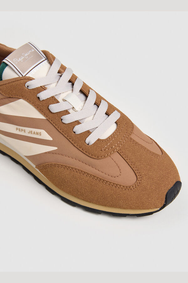 Pepe Jeans T&eacute;nis leves estilo retro cru