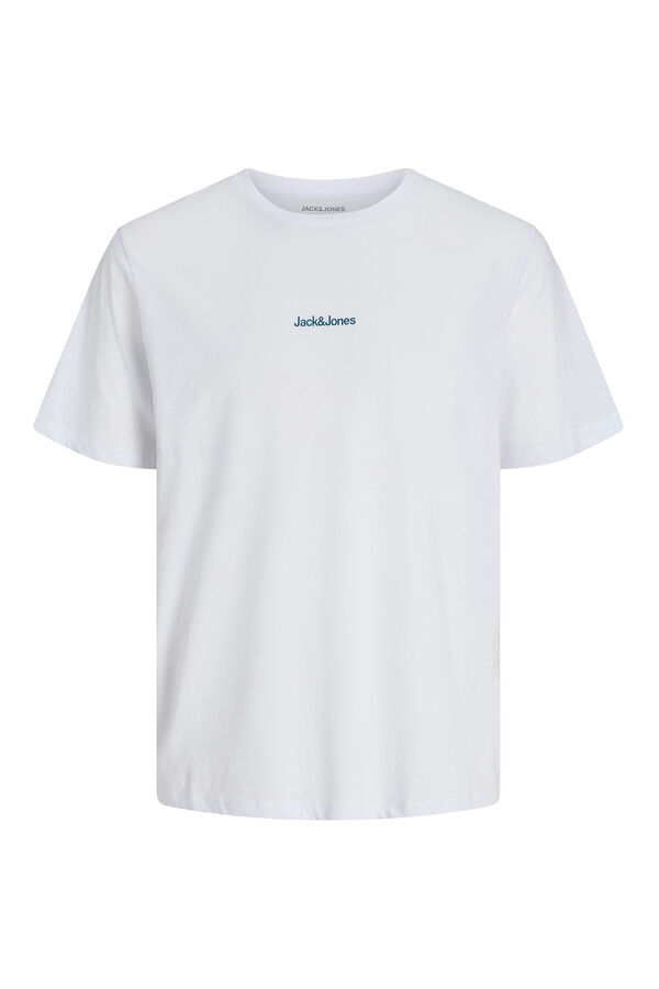 Jack & Jones T-shirt back print branco