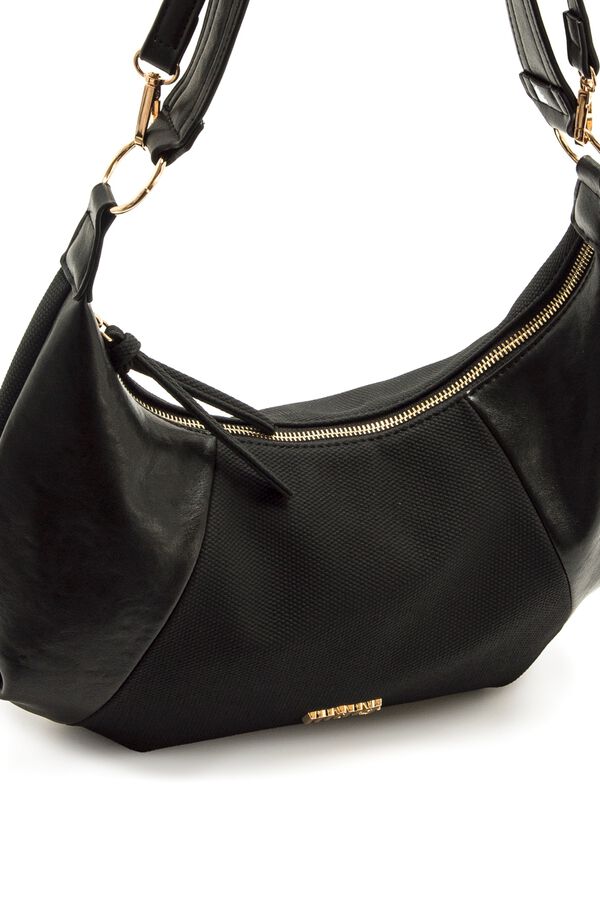 MTNG Bolso hobo correa ajustable negro