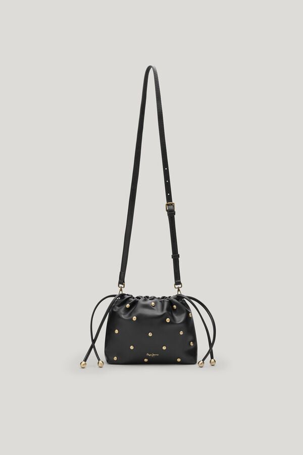 Pepe Jeans Mala com tachas preto