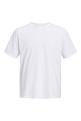 Jack & Jones T-shirt com estampado nas costas em algod&atilde;o branco