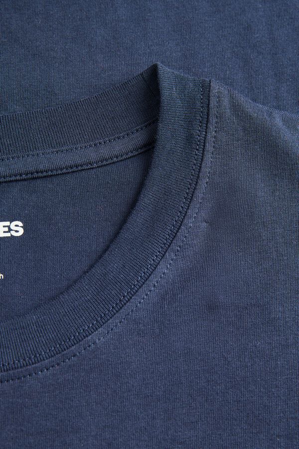 Jack & Jones PLUS T-shirt de manga curta estampada azul