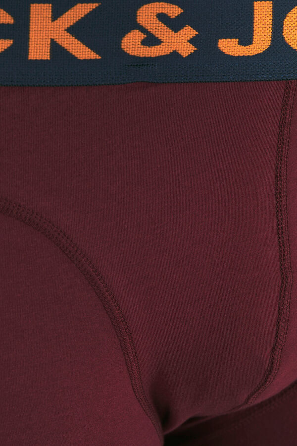 Jack & Jones PLUS Pack x3 boxers de algodão PLUS rosa