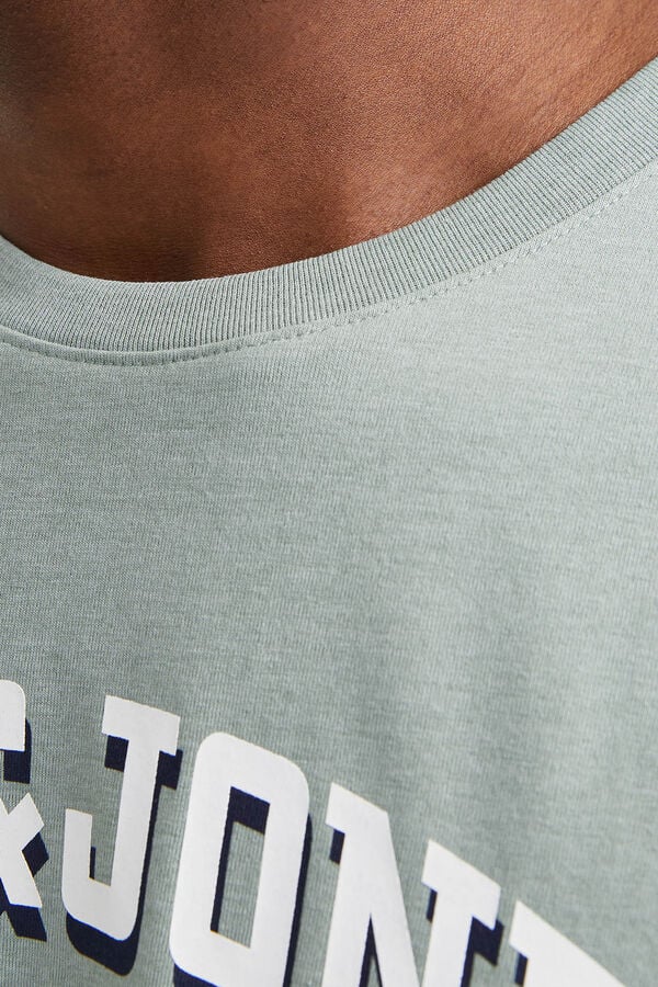 Jack & Jones T-shirt padr&atilde;o fit verde