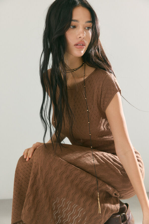 High Spirits Vestido Clay cru