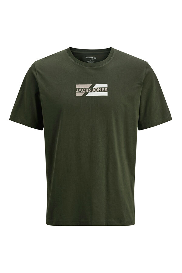 Jack & Jones T-shirt regular fit verde