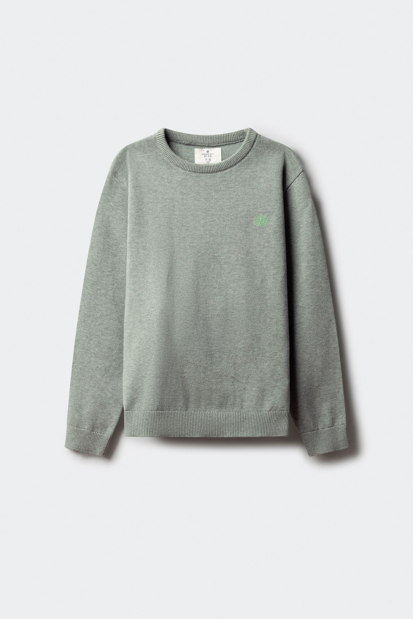 Springfield Kids Camisa b&aacute;sica com cotoveleiras para crian&ccedil;a