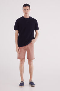 Springfield Bermuda cor lavada slim fit