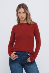 Springfield Malha com al&ccedil;as de ombros vermelho