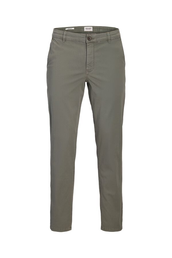 Jack & Jones Cal&ccedil;as chino regular cinzento