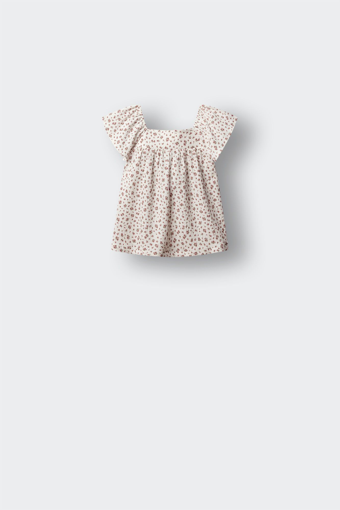 Springfield Kids Blusa de manga curta com flores para menina