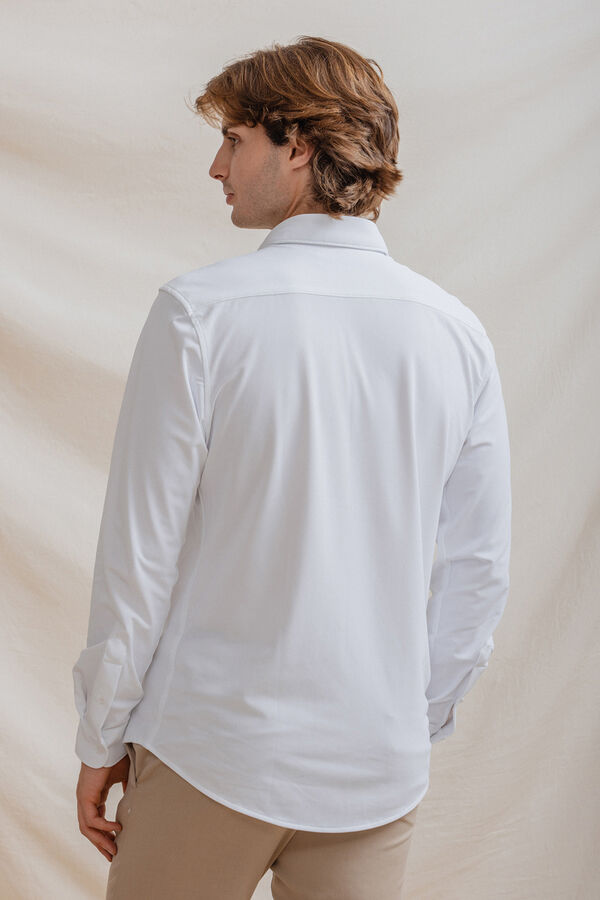 Celopman Camisa elástica com haste branco