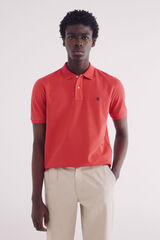Springfield Polo piqué básico regular fit vermelho