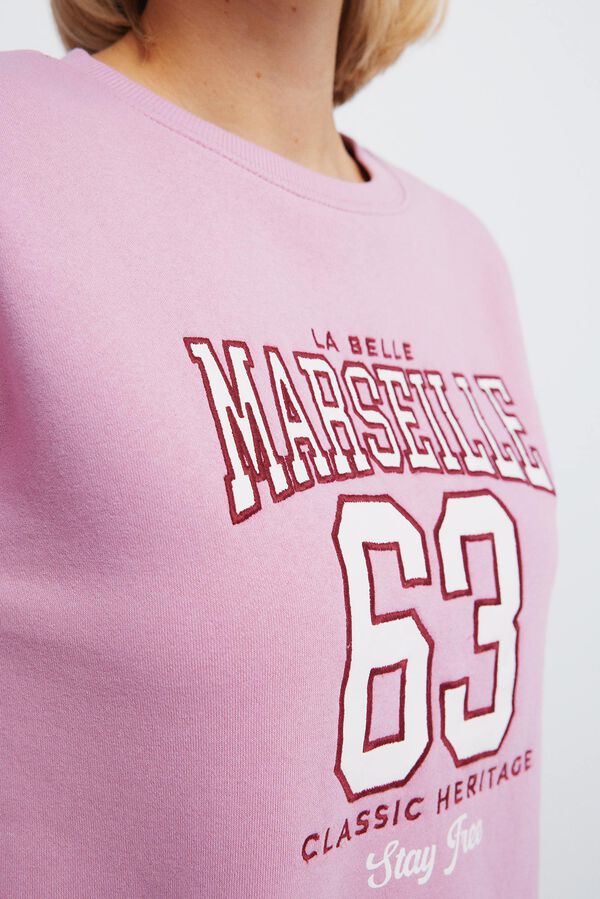 Springfield Sweatshirt "Marselha" rosa