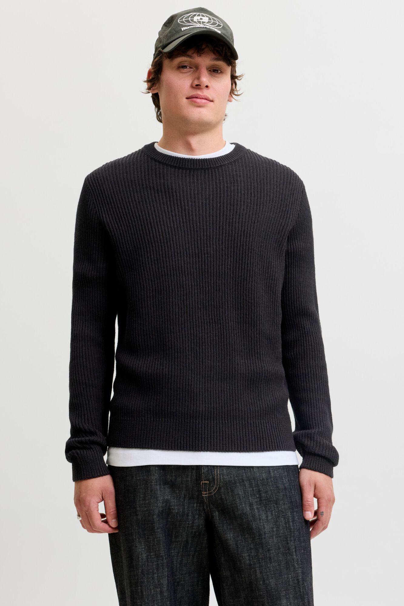Jack & Jones Camisola regular gola redonda