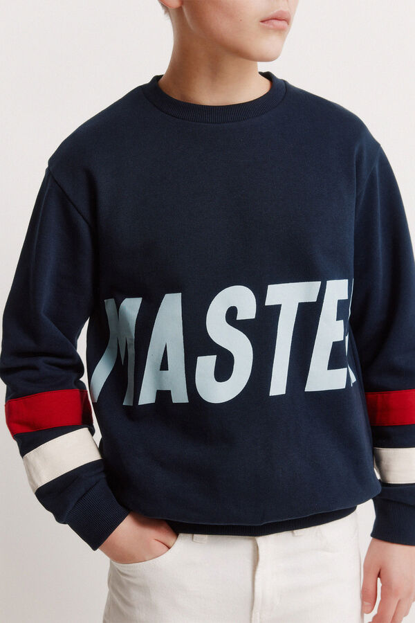 Springfield Kids Sweatshirt "Master" de crian&ccedil;a azul