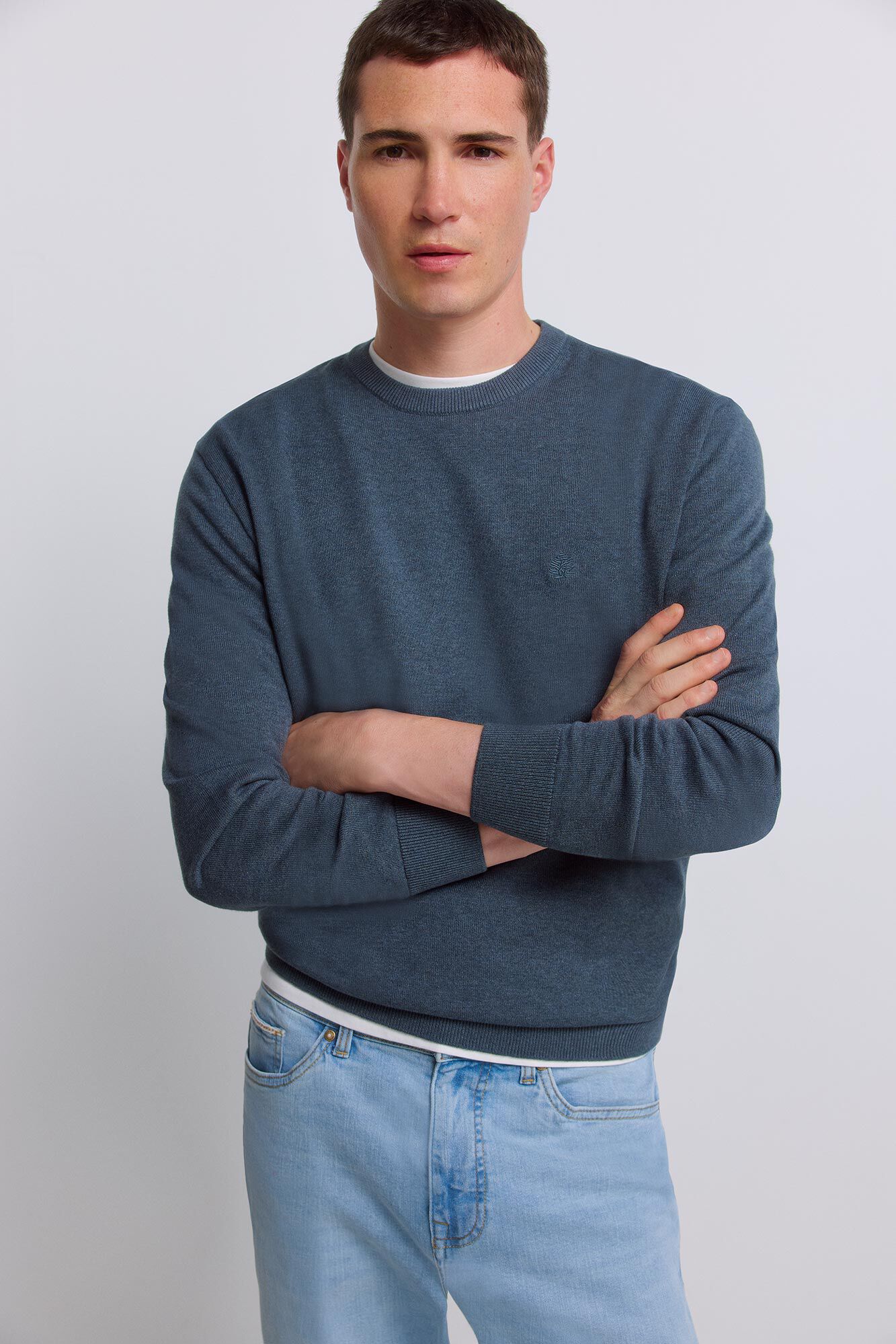 Springfield Camisola b&aacute;sica gola redonda
