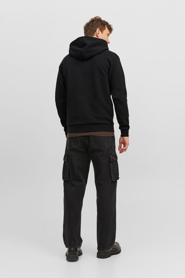 Jack & Jones Sudadera regular fit negro