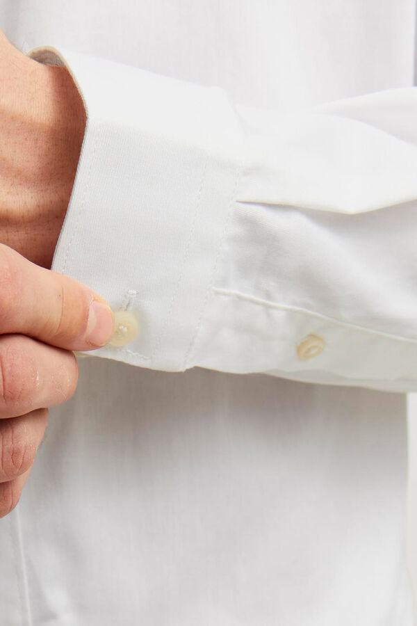 Jack & Jones Camisa clássica slim fit branco