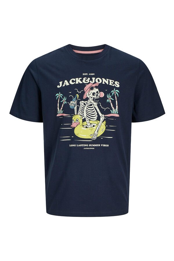 Jack & Jones PLUS Relaxed fit PLUS T-shirt blue