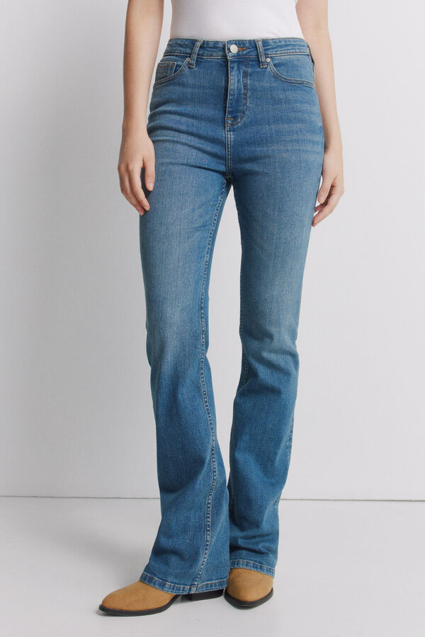 Springfield Cal&ccedil;as Jeans Bootcut azul