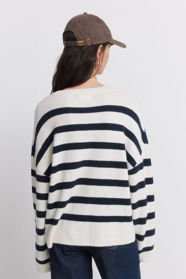 Springfield Camisola ombro desca&iacute;do bege