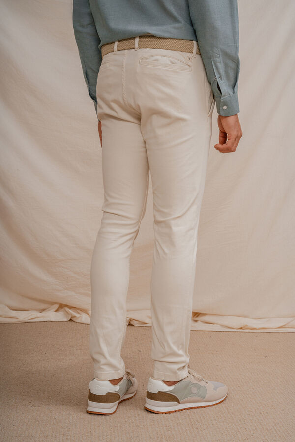 Celopman Cal&ccedil;as chino slim fit verde