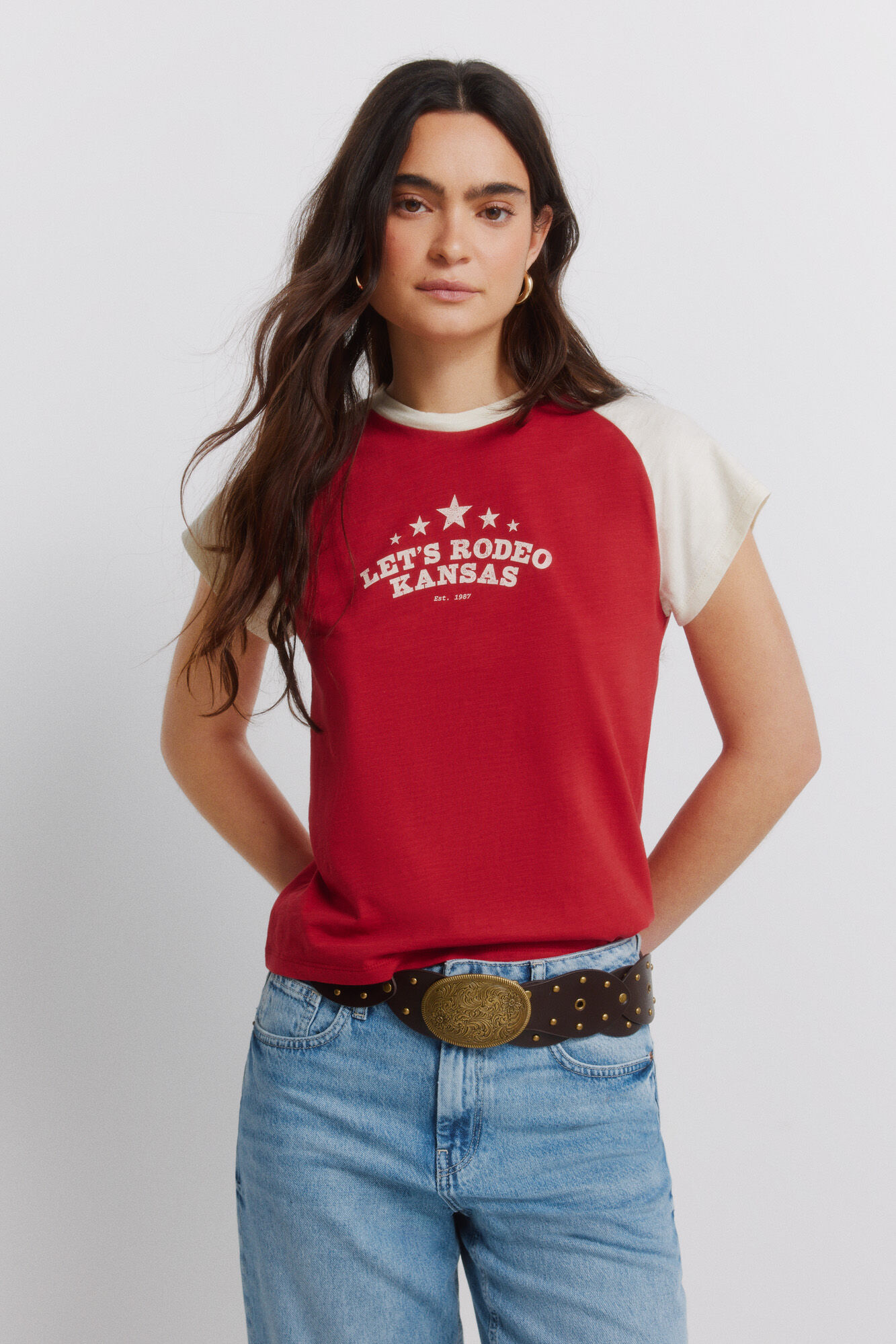 Springfield Camiseta algod&oacute;n "rodeo"