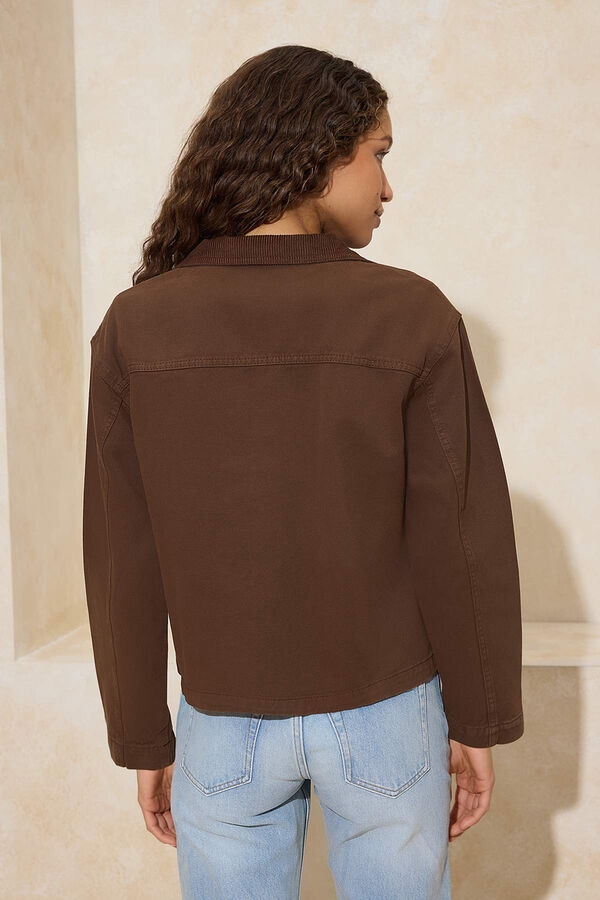 Trendyol Blazer cruzado de trespasse com bot&otilde;es duplos cru