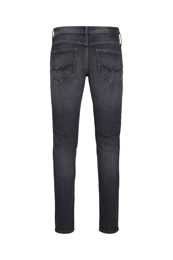 Jack & Jones Jeans slim cinco bolsos preto
