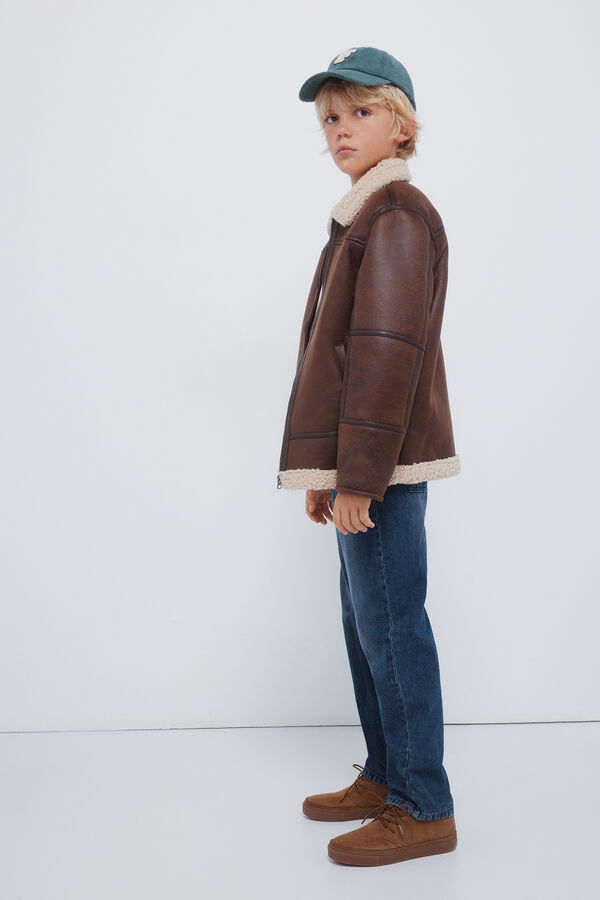 Springfield Kids Casaco aviador infantil cru