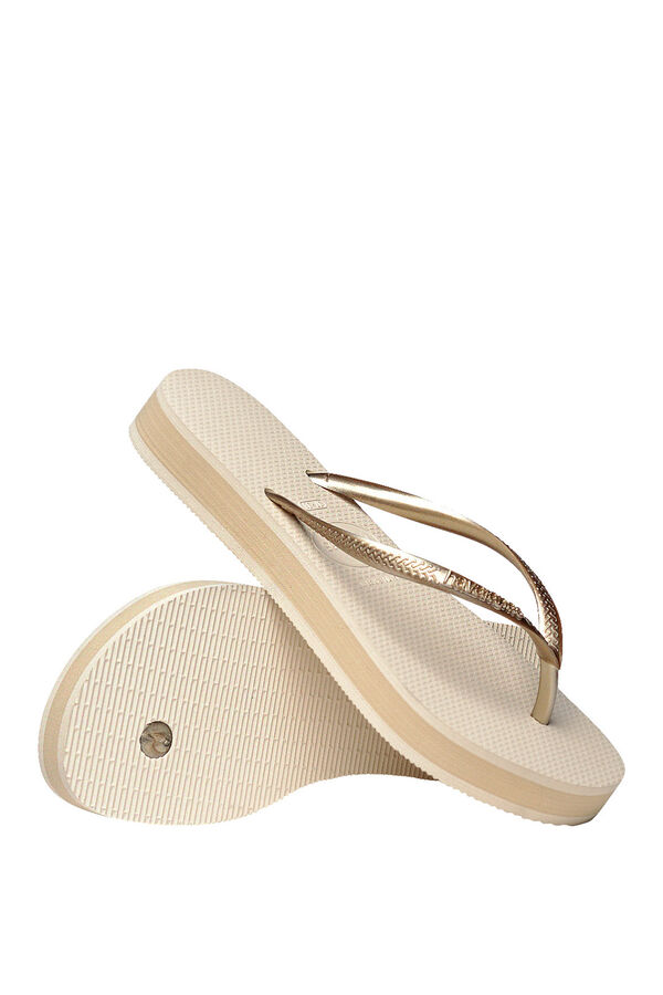 Havaianas Havaianas Slim Flatform bege