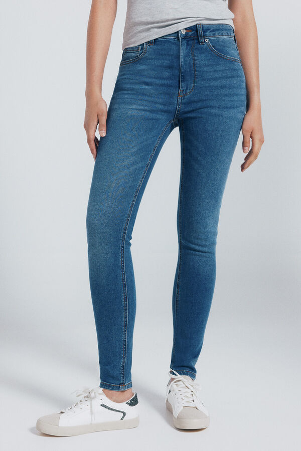 Springfield Jeans skinny  azul