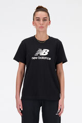New Balance Camiseta New Balance Jersey Stacked Logo preto